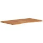 Rechteckiges Schreibtischbrett aus Akazienholz 80x50x2,5 cm von , Schreibtischzubehör und Produkte - Ref: Foro24-370162, Prei...