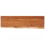 Rectangular wall shelf acacia wood live edge 90x30x2.5 cm by , Shelves and shelves - Ref: Foro24-370239, Price: 51,36 €, Disc...