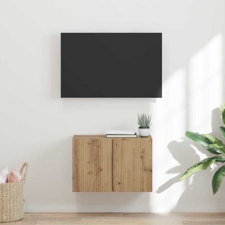Mueble de TV Montado en la Pared Roble artesanal en Muebles TV | Comprar online en Foro24