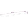 Rechteckiges Akazienholzbrett mit lebender Kante 180 x 30 x 2,5 cm von , Tischplatten - Ref: Foro24-370245, Preis: 253,59 €, ...