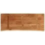 Rectangular board acacia wood live edge 90x40x2.5 cm by , Table tops - Ref: Foro24-370251, Price: 64,98 €, Discount: %