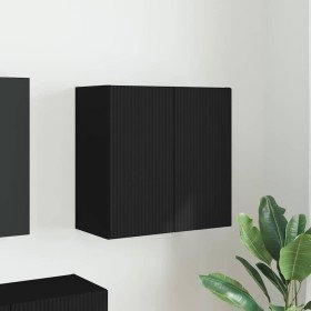 Mueble de TV Montado en la Pared Negro 59,5 x 31 x 60 cm en Muebles TV | Comprar online en Foro24