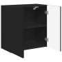 Mueble de TV Montado en la Pared Negro 59,5 x 31 x 60 cm en Muebles TV | Comprar online en Foro24