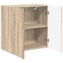 Mueble de TV Montado en la Pared Roble Sonoma 59,5 x 31 x 60 cm en Muebles TV | Comprar online en Foro24