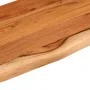 Rectangular wall shelf acacia wood live edge 60x20x3.8 cm by , Shelves and shelves - Ref: Foro24-370272, Price: 41,97 €, Disc...