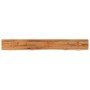 Estante pared rectangular madera acacia borde vivo 140x20x3,8cm de , Estantes y estanterías - Ref: Foro24-370279, Precio: 59,...