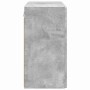 Mueble de TV Montado en la Pared Gris Concreto en Muebles TV | Comprar online en Foro24
