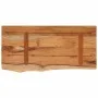 Estante pared rectangular madera acacia borde vivo 40x20x3,8 cm de , Estantes y estanterías - Ref: Foro24-370270, Precio: 25,...