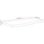 Rectangular wall shelf acacia wood live edge 40x20x3.8 cm by , Shelves and shelves - Ref: Foro24-370270, Price: 24,37 €, Disc...
