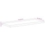 Rectangular wall shelf acacia wood live edge 70x30x3.8 cm by , Shelves and shelves - Ref: Foro24-370285, Price: 47,23 €, Disc...