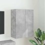 Mueble de TV Montado en la Pared Gris Concreto en Muebles TV | Comprar online en Foro24