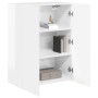 Mueble de TV Montado en la Pared brillante 59,5 x 31 x 80 cm en Muebles TV | Comprar online en Foro24