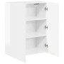 Mueble de TV Montado en la Pared brillante 59,5 x 31 x 80 cm en Muebles TV | Comprar online en Foro24