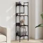 Bookcase with 4 oak brown wood shelves 35x30x138.5 cm by , Bookcases and shelves - Ref: Foro24-838852, Price: 44,00 €, Discou...