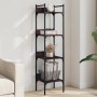Librería de 4 estantes madera roble marrón 35x30x138,5 cm de , Librerías y estanterías - Ref: Foro24-838852, Precio: 44,55 €