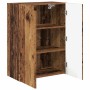 Mueble de TV Montado en la Pared Madera envejecida en Muebles TV | Comprar online en Foro24