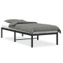 Schwarzer Metallbettrahmen 75x190 cm von , Betten und Lattenroste - Ref: Foro24-373645, Preis: 58,50 €, Rabatt: %