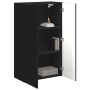 Mueble de TV Montado en la Pared Negro 59,5 x 31 x 100 cm en Muebles TV | Comprar online en Foro24