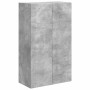 Mueble de TV Montado en la Pared Gris Concreto en Muebles TV | Comprar online en Foro24