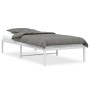 Bettgestell aus weißem Metall, 90 x 200 cm von , Betten und Lattenroste - Ref: Foro24-373666, Preis: 58,36 €, Rabatt: %