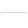 White metal bed frame 90x200 cm by , Beds and slatted bases - Ref: Foro24-373666, Price: 57,46 €, Discount: %