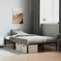 Schwarzer Metallbettrahmen 120x200 cm von , Betten und Lattenroste - Ref: Foro24-373653, Preis: 101,42 €, Rabatt: %