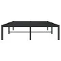 Schwarzer Metallbettrahmen 120x200 cm von , Betten und Lattenroste - Ref: Foro24-373653, Preis: 101,42 €, Rabatt: %