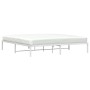 Bettgestell aus weißem Metall, 193 x 203 cm von , Betten und Lattenroste - Ref: Foro24-373679, Preis: 92,78 €, Rabatt: %