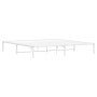 Bettgestell aus weißem Metall, 193 x 203 cm von , Betten und Lattenroste - Ref: Foro24-373679, Preis: 92,78 €, Rabatt: %