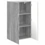 Mueble de TV Montado en la Pared Gris Sonoma 59,5 x 31 x 100 cm en Muebles TV | Comprar online en Foro24