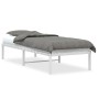 Bettgestell aus weißem Metall, 80 x 200 cm von , Betten und Lattenroste - Ref: Foro24-373664, Preis: 62,12 €, Rabatt: %