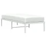 Bettgestell aus weißem Metall, 80 x 200 cm von , Betten und Lattenroste - Ref: Foro24-373664, Preis: 60,97 €, Rabatt: %