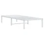 White metal bed frame 80x200 cm by , Beds and slatted bases - Ref: Foro24-373664, Price: 61,03 €, Discount: %