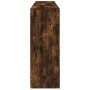 Sideboard with LED lights smoked oak 162x37x100 cm by , Sideboards - Ref: Foro24-3209146, Price: 279,00 €, Discount: %