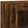 Sideboard mit LED-Leuchten, geräucherte Eiche, 162 x 37 x 100 cm von , Sideboards - Ref: Foro24-3209146, Preis: 269,16 €, Rab...