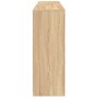 Sideboard with LED lights Sonoma oak 162x37x100 cm by , Sideboards - Ref: Foro24-3209144, Price: 212,84 €, Discount: %