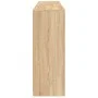 Sideboard with LED lights Sonoma oak 162x37x100 cm by , Sideboards - Ref: Foro24-3209144, Price: 221,09 €, Discount: %