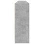 Concrete gray sideboard with LED lights 162x37x100 cm by , Sideboards - Ref: Foro24-3209173, Price: 197,35 €, Discount: %