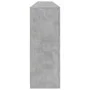 Concrete gray sideboard with LED lights 162x37x100 cm by , Sideboards - Ref: Foro24-3209173, Price: 200,99 €, Discount: %