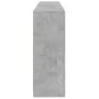 Concrete gray sideboard with LED lights 181.5x37x100 cm by , Sideboards - Ref: Foro24-3209152, Price: 213,43 €, Discount: %