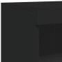Sideboard with LED lights black 181.5x37x100 cm by , Sideboards - Ref: Foro24-3209150, Price: 224,73 €, Discount: %