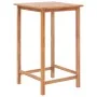 Solid oak garden bar table and chairs set 3 pieces by vidaXL, Garden sets - Ref: Foro24-44671, Price: 399,08 €, Discount: %