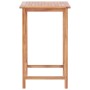 Solid oak garden bar table and chairs set 3 pieces by vidaXL, Garden sets - Ref: Foro24-44671, Price: 407,53 €, Discount: %