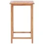 Solid oak garden bar table and chairs set 3 pieces by vidaXL, Garden sets - Ref: Foro24-44671, Price: 399,08 €, Discount: %