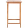 Solid oak garden bar table and chairs set 3 pieces by vidaXL, Garden sets - Ref: Foro24-44671, Price: 407,53 €, Discount: %
