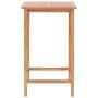 Solid oak garden bar table and chairs set 3 pieces by vidaXL, Garden sets - Ref: Foro24-44671, Price: 399,08 €, Discount: %