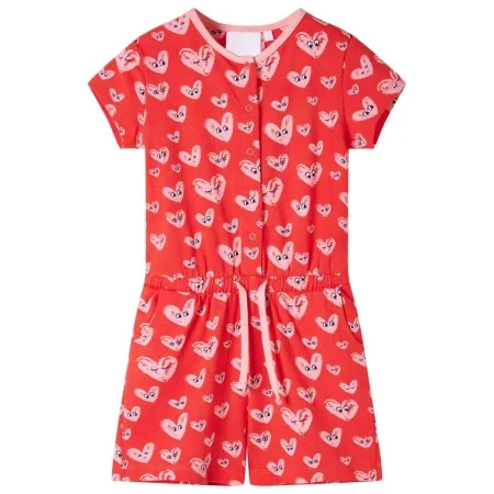Mono infantil rojo 104 de , Ropa de niños - Ref: Foro24-11240, Precio: 12,64 €, Descuento: %