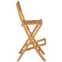 Solid oak garden bar table and chairs set 3 pieces by vidaXL, Garden sets - Ref: Foro24-44671, Price: 407,53 €, Discount: %