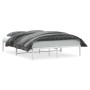 Bettgestell aus weißem Metall, 160 x 200 cm von , Betten und Lattenroste - Ref: Foro24-373676, Preis: 90,94 €, Rabatt: %