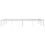 Bettgestell aus weißem Metall, 160 x 200 cm von , Betten und Lattenroste - Ref: Foro24-373676, Preis: 90,94 €, Rabatt: %